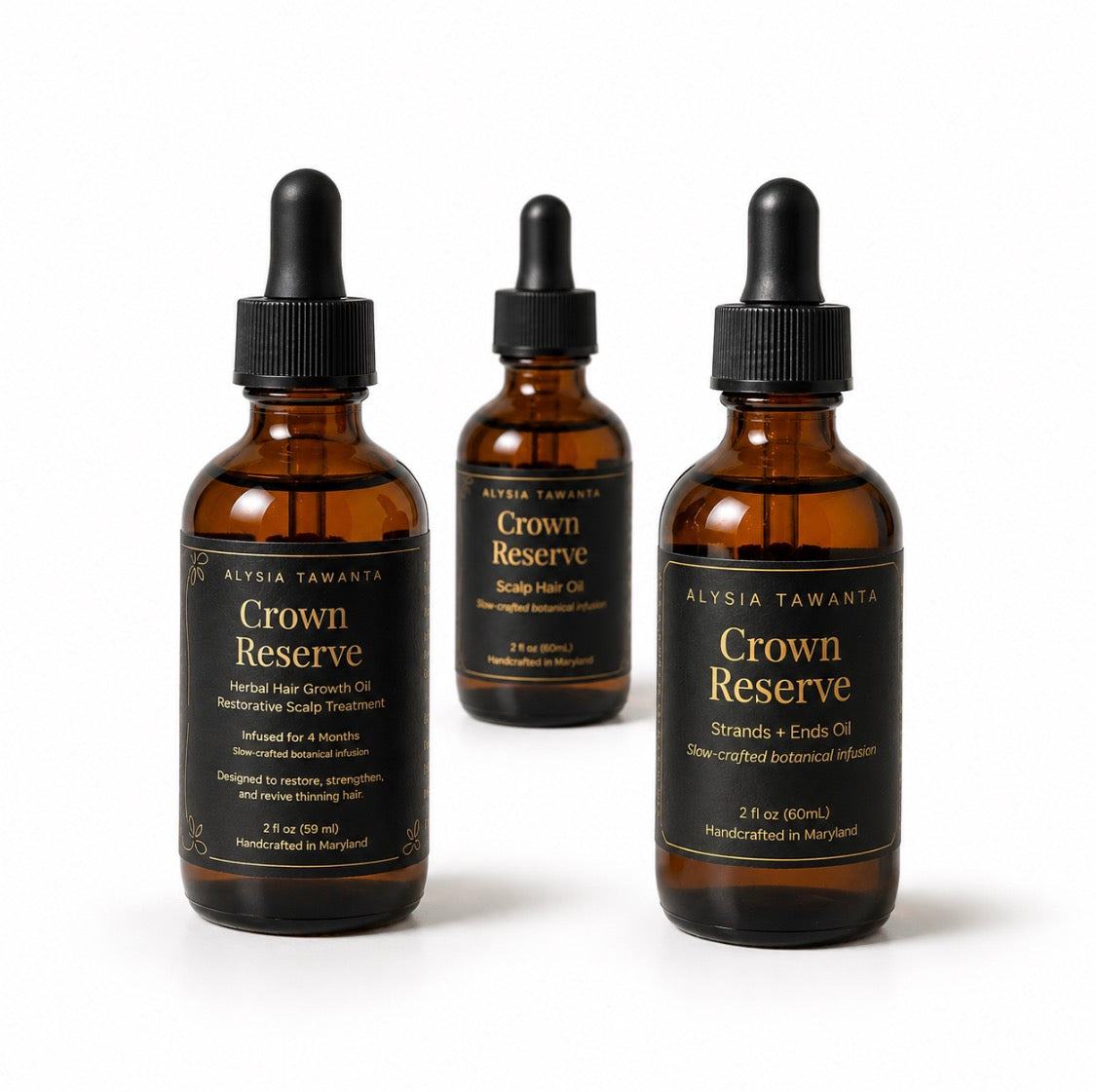 Crown Reserve Oil Duo | Any 2 Oils for $40